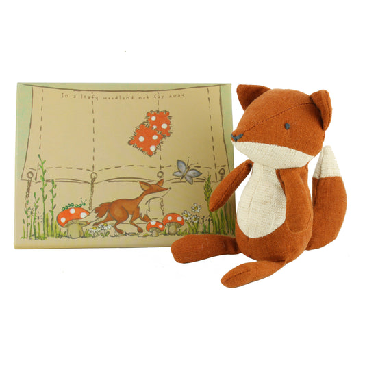 Daisy the Fox in Tent Box