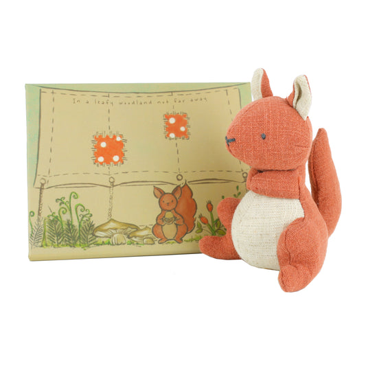 Tinker the Squirrel in Tent Box