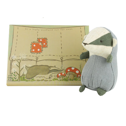 Sooty the Badger in Tent Box